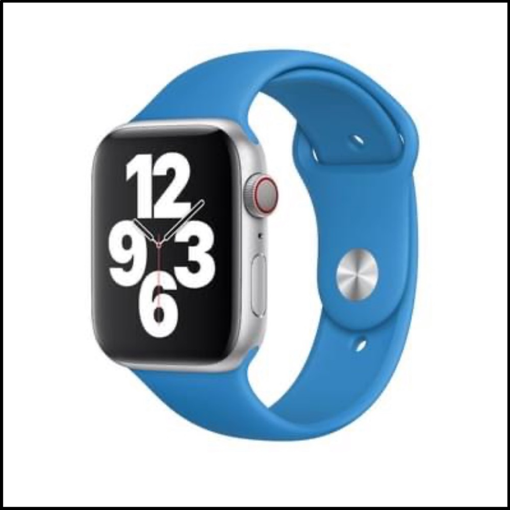 Apple Watch 44mm Surf Blue Sport Band